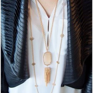 Kendra Scott Rose Gold Devalyn Necklace